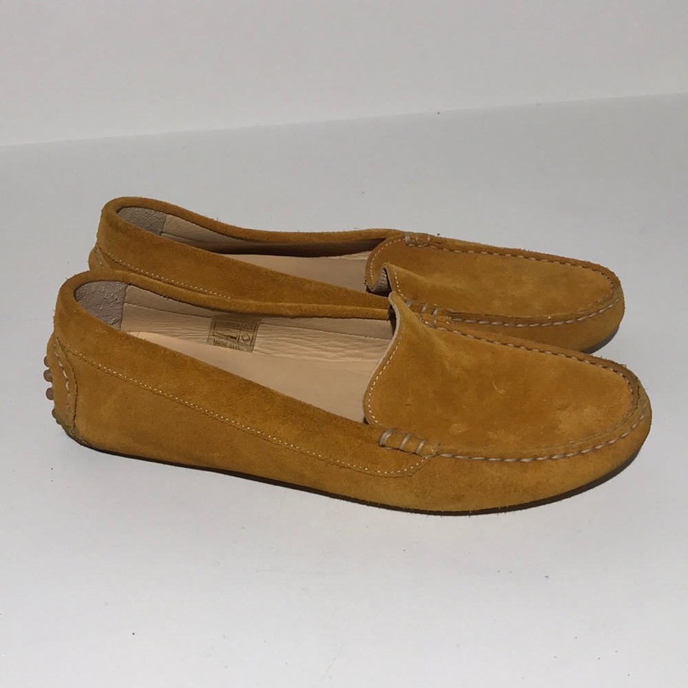 M. Gemi Suede Loafers Driving Moccasins Flats - SZ 37 (6.5-7)